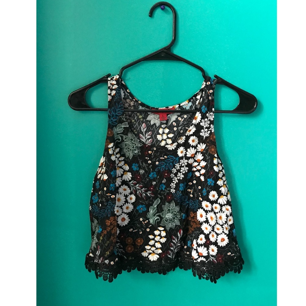 Floral Crop Top
